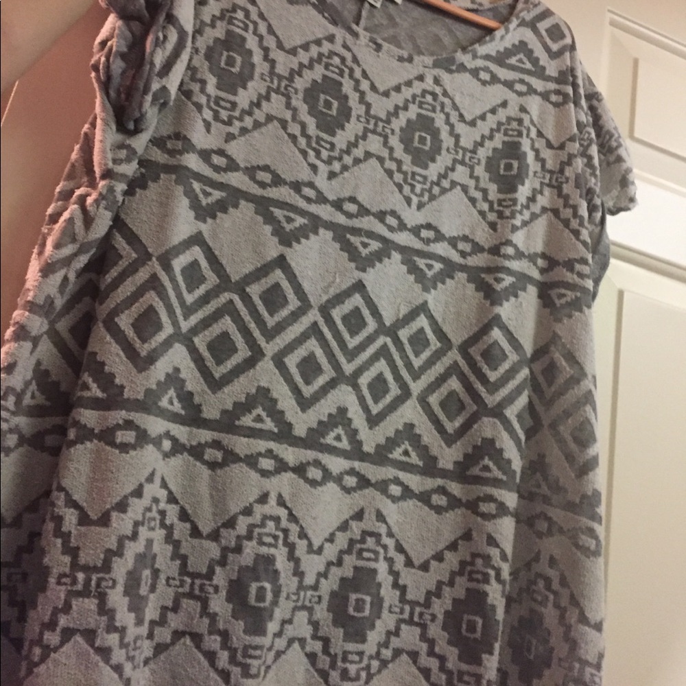 Aztec print shirt