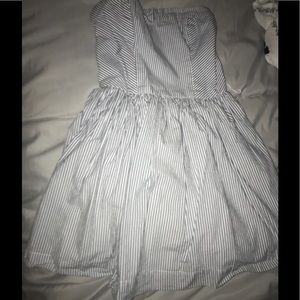 Strapless short dress