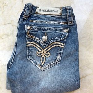 Rock Revival Jeans (medium wash), size 28