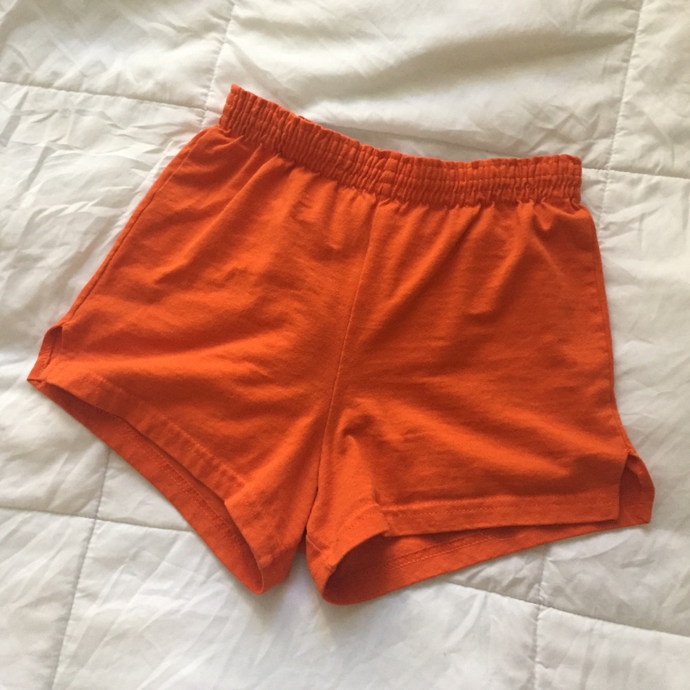 orange shorts