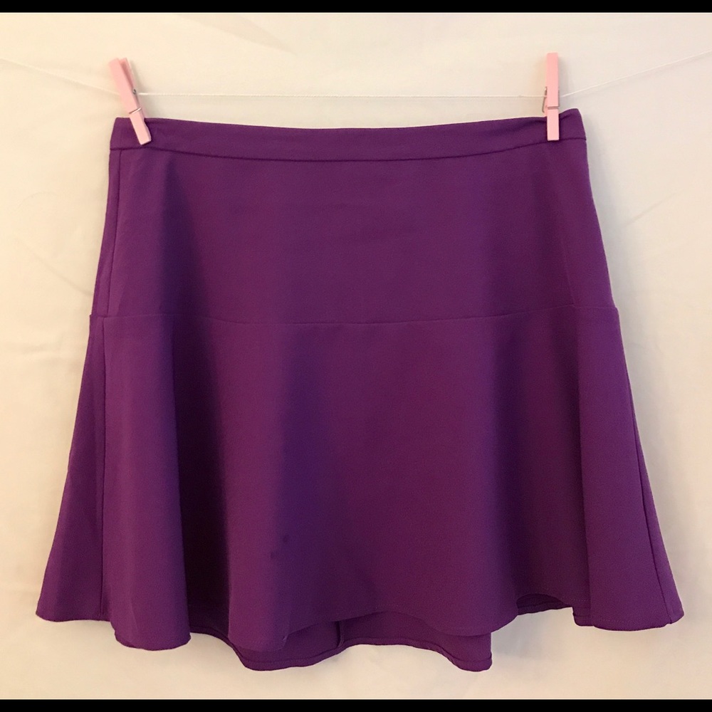 Purple Flare Skirt