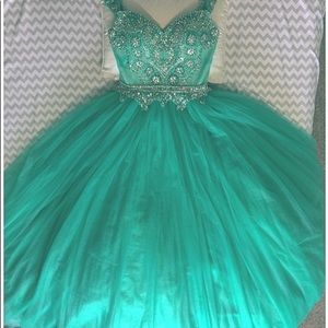Emerald Green Ball Gown