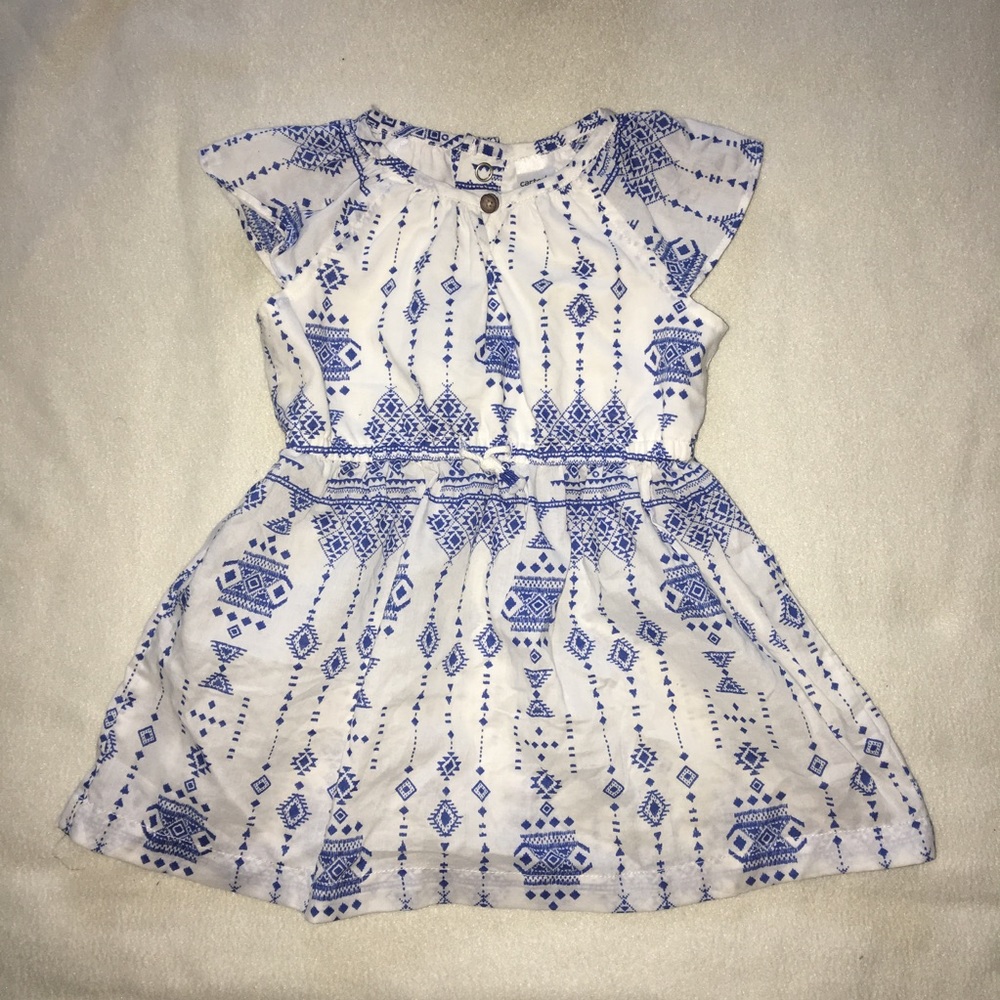 Carter's Tribal Boho Print Dress