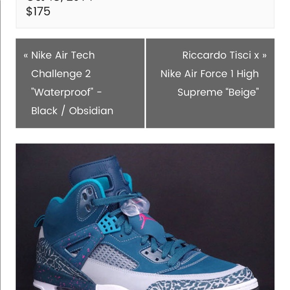 Jordan Spizike “Space Blue” - Picture 4 of 4