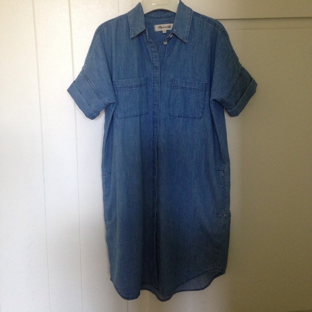 Madewell Chambray Dress NWOT
