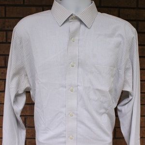 Brooks Brothers Checkered Dress Shirt Size 17-36