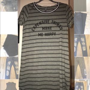 EXPENSIVE THINGS MAKE ME HAPPY DRESS