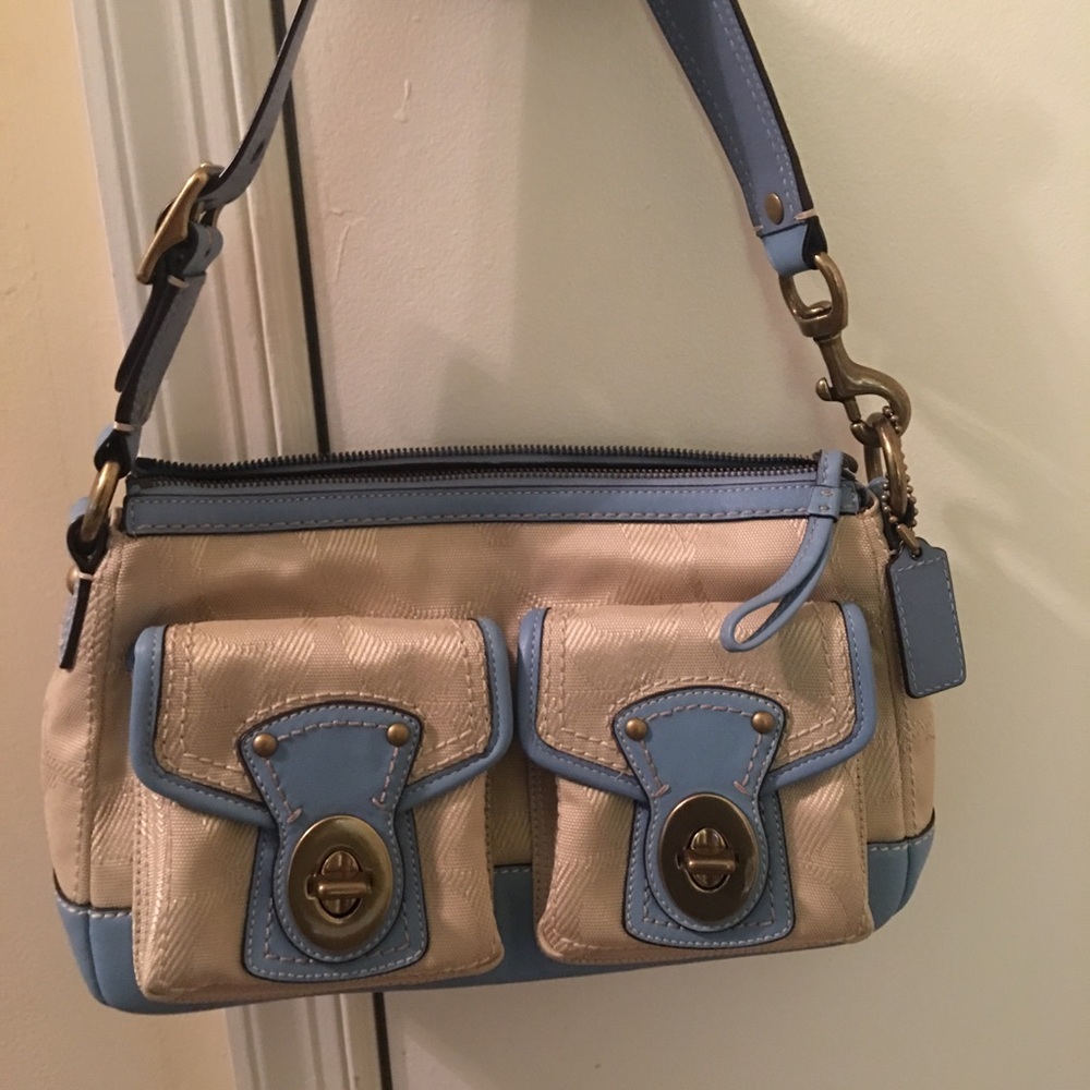 Limited Edition: Legacy Satchel Signature C Blue