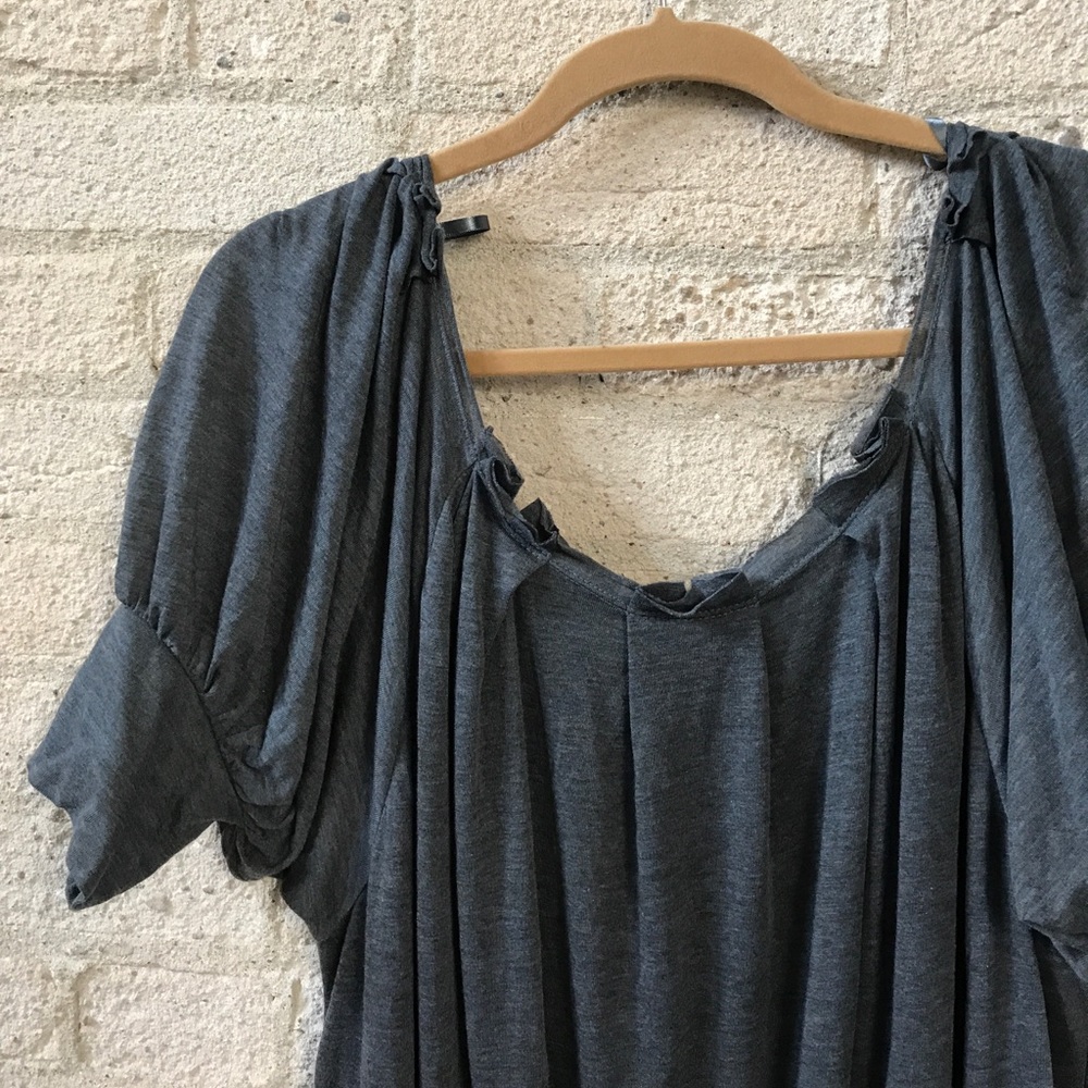 BCBG Grey sack dress