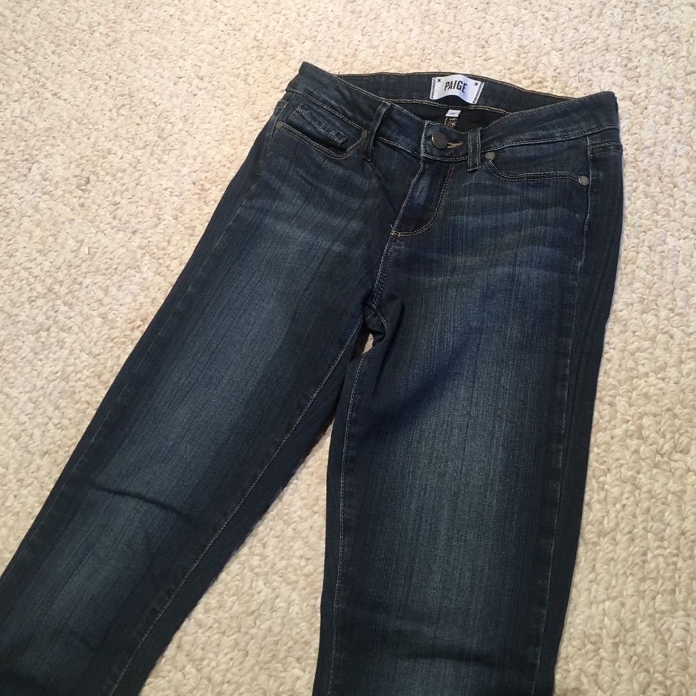 Dark wash Paige jeans!!