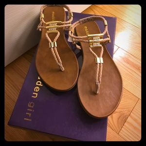 Madden girl blush sandals!