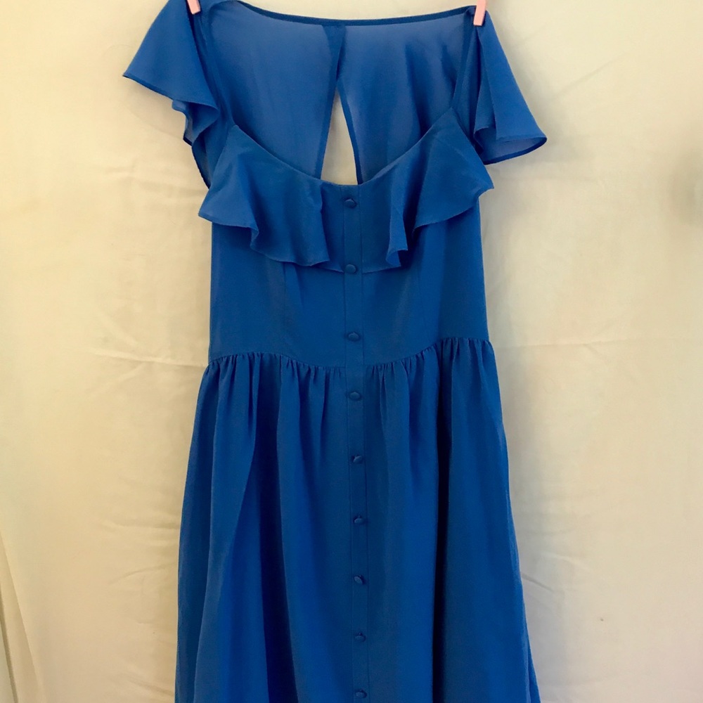 Cast Away Blue Flowy Dress