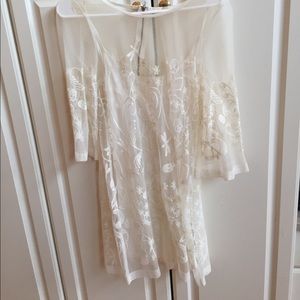 White/ cream dress