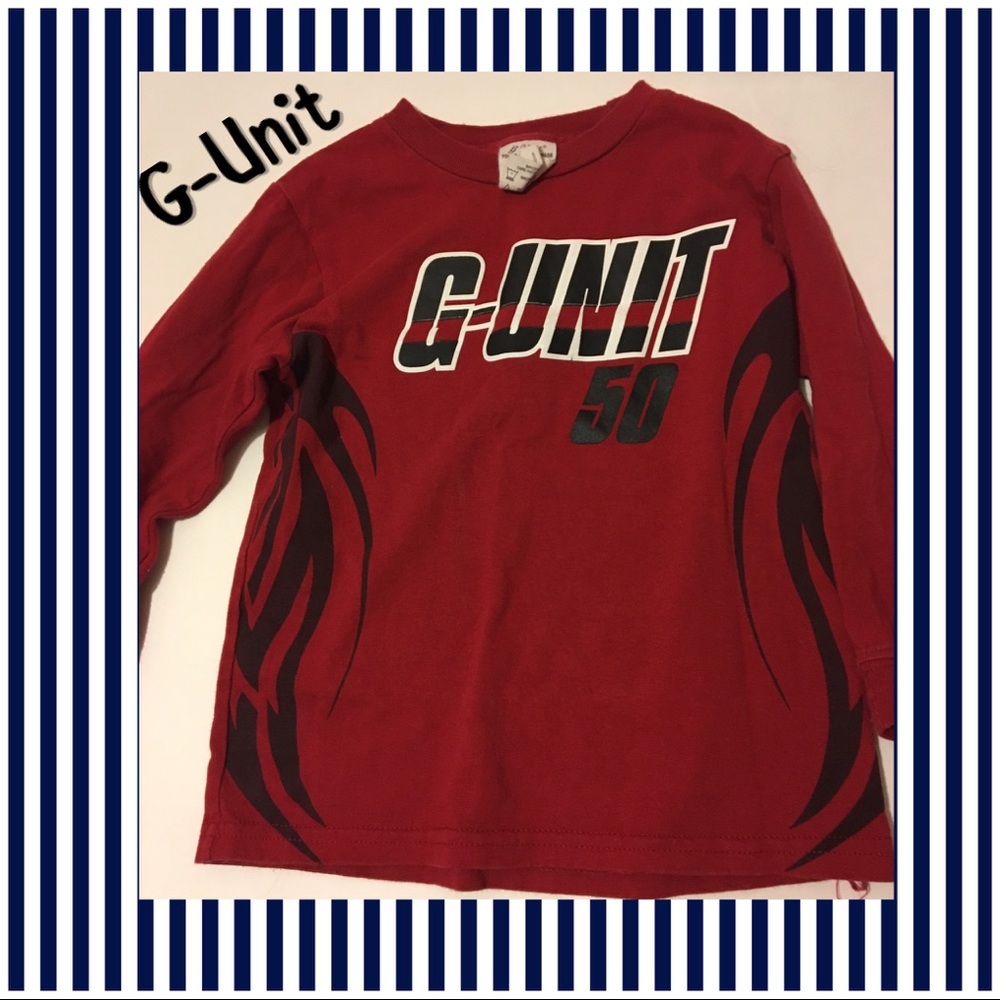 G-Unit 3T red long shirt