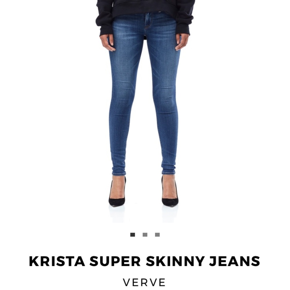 Hudson krista super skinny jeans 25