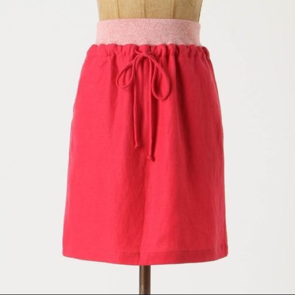 NWOT // Anthro • Roseus Linen Skirt