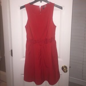 Fit & Flare dress w/ cut outs