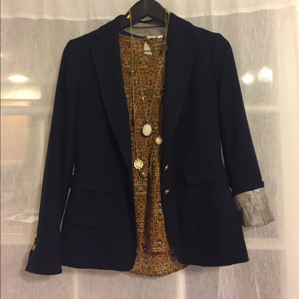 Banana Republic Navy Blazer