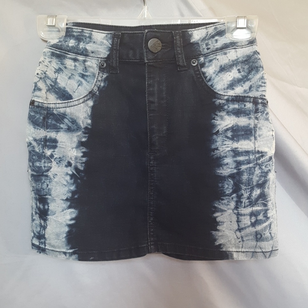 Denim Mini Skirt