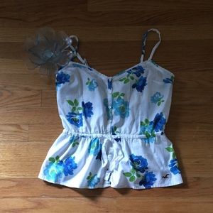 Hollister Floral Print Top