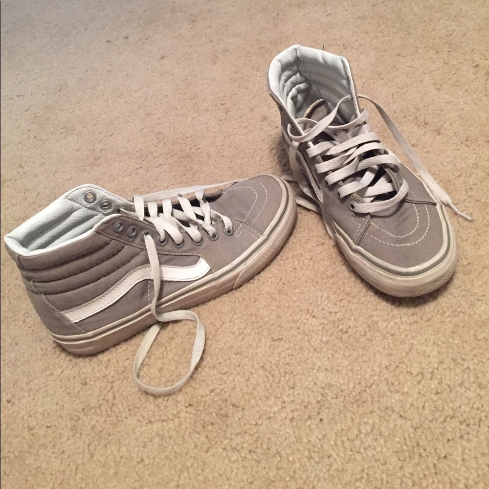 Gray High top vans