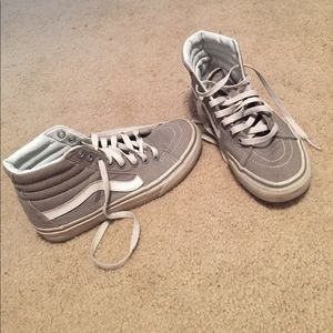 Gray High top vans
