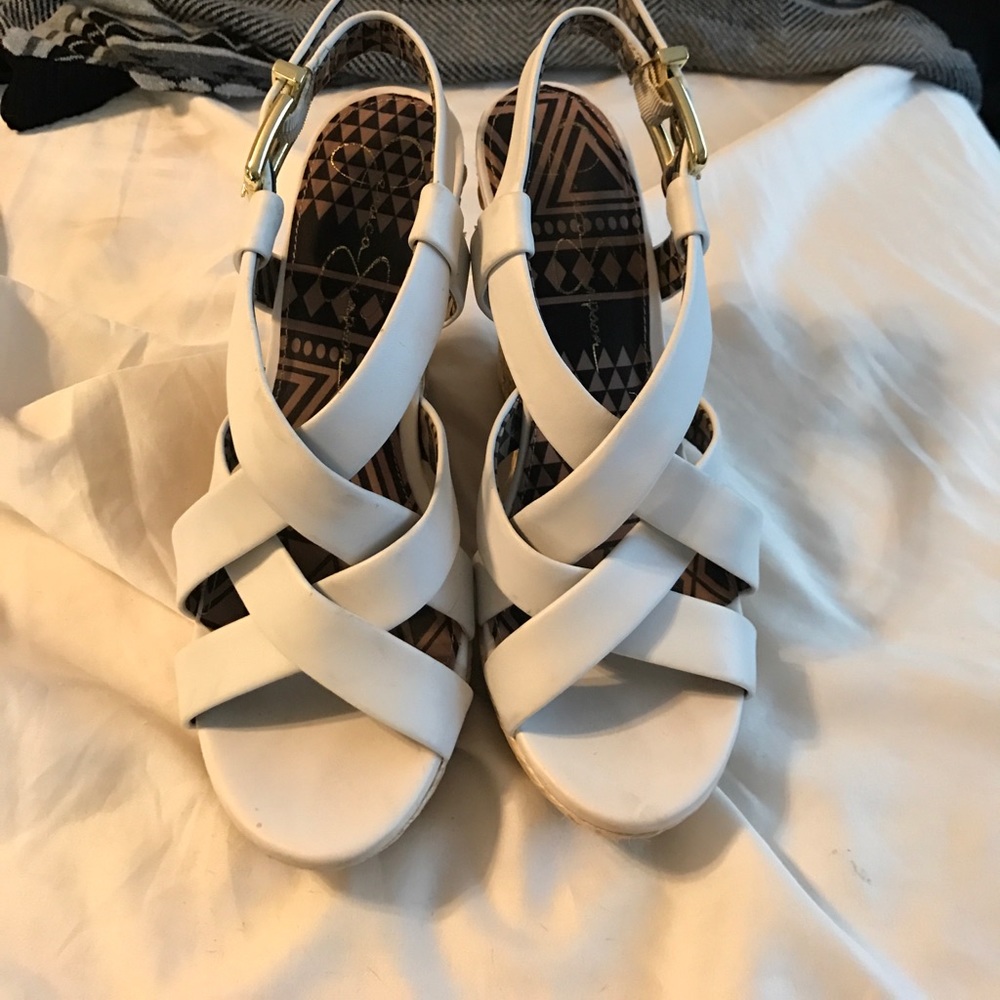 Jessica Simpson wedges