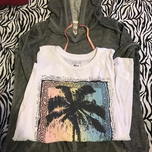Billabong hoodie and shirt