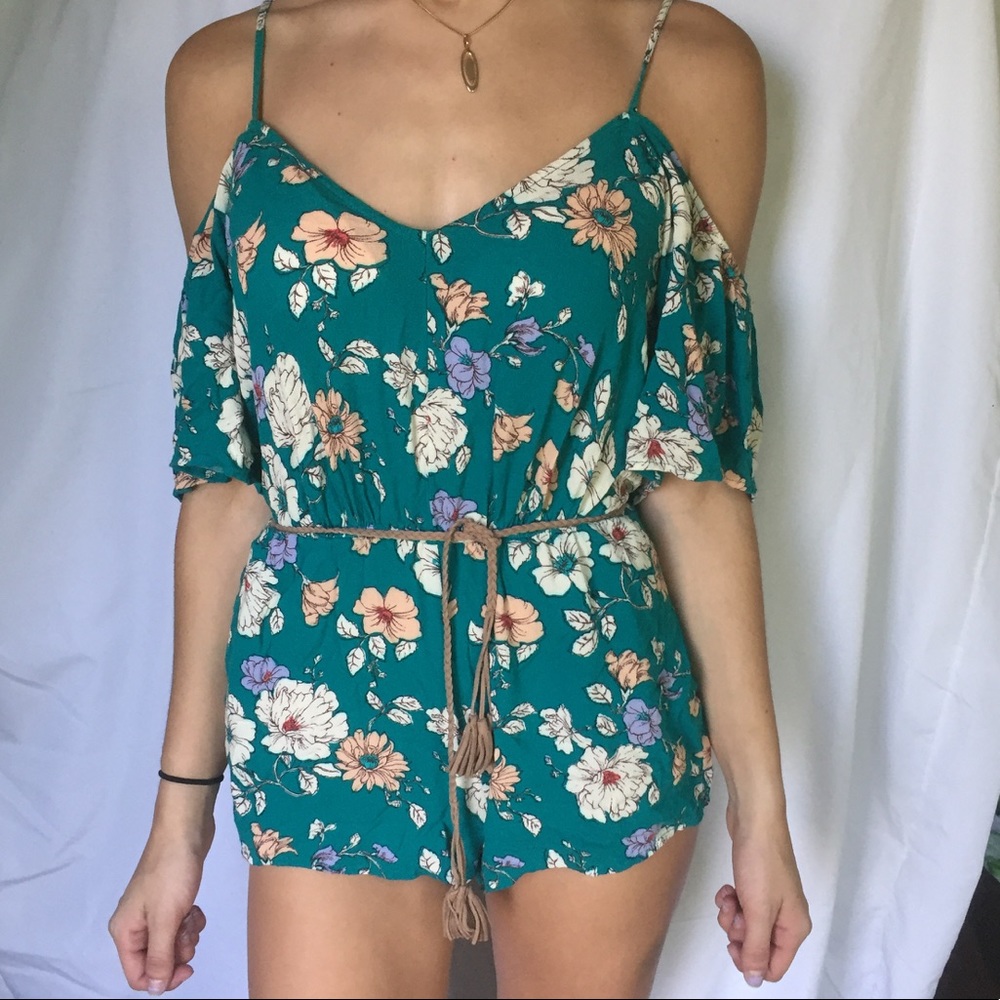 Forever 21 Floral Romper
