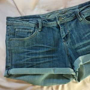 Light Wash Shorts
