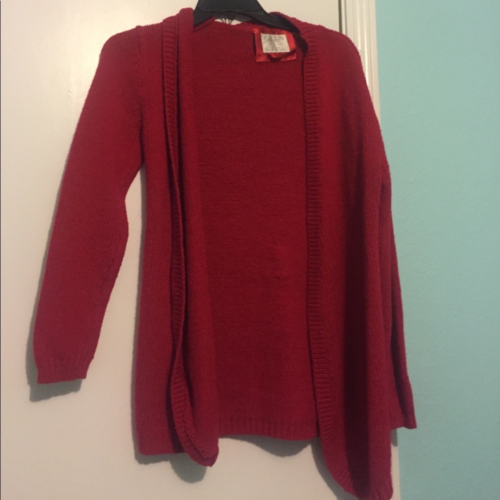 Red Cardigan