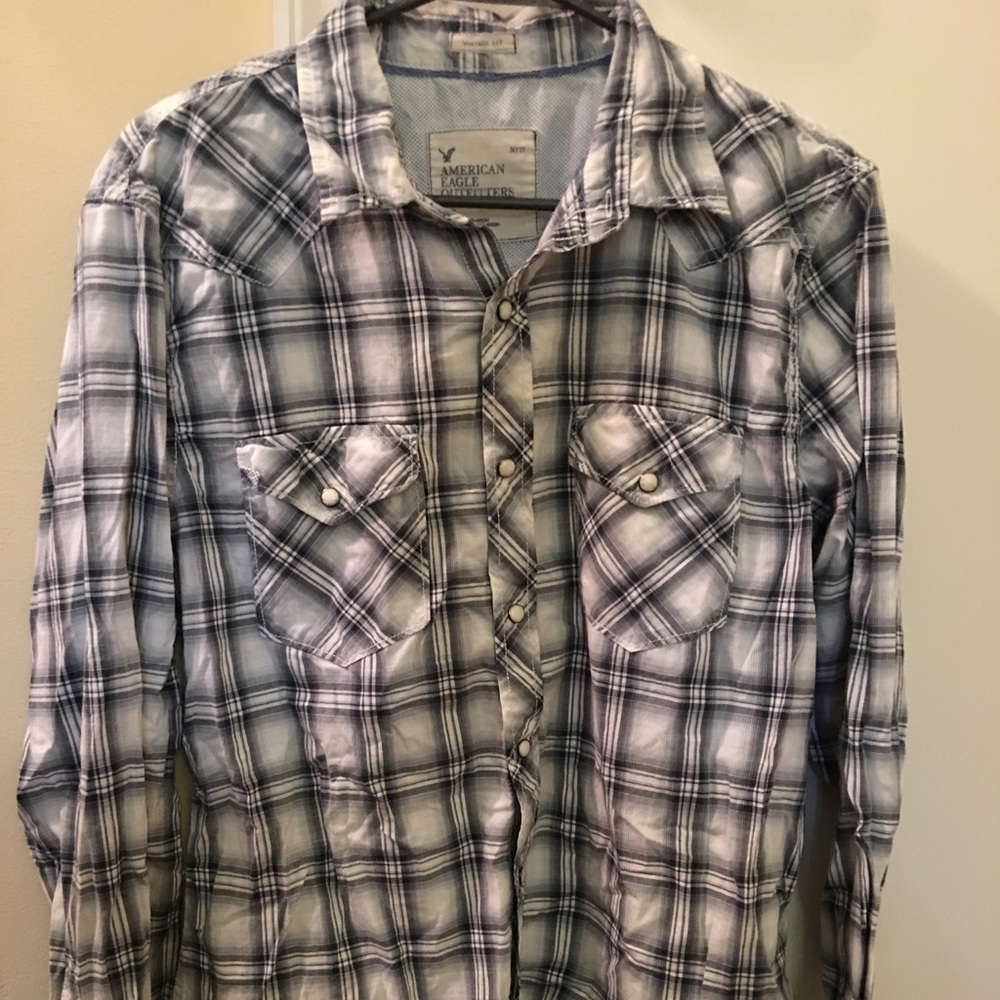 Used American Eagle Large Men's Flannel