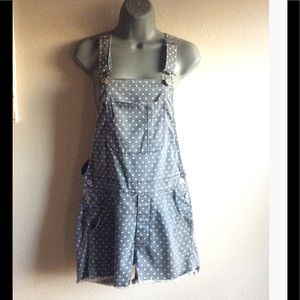 Polka dot Overalls