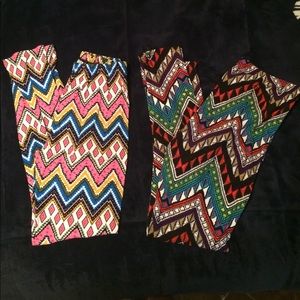 Fun patterned leggings!