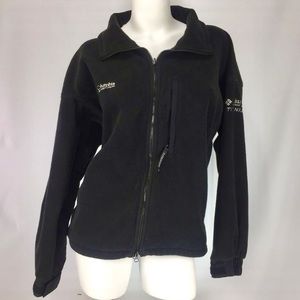 black columbia fleece jacket women's