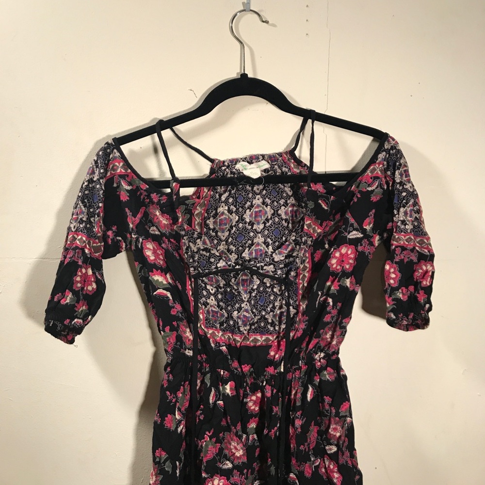 FLORAL OFF SHOULDER DRESS