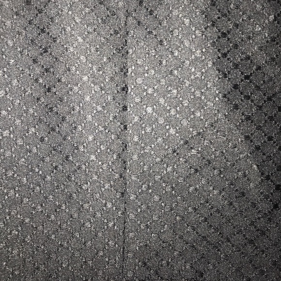 Textured Tahari black and white  color block dress - Picture 3 of 4