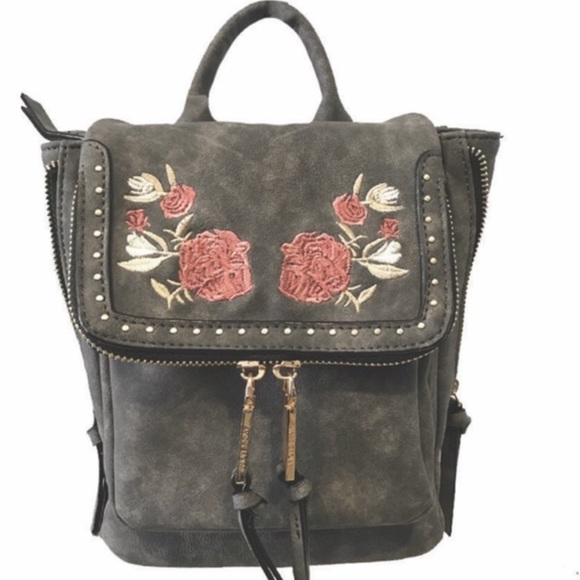 Mini Embroidered Bowery Backpack - Picture 3 of 8