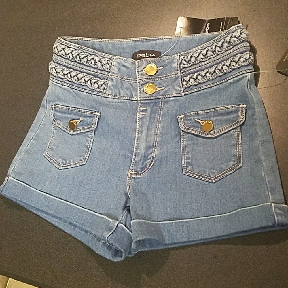 Bebe jean shorts