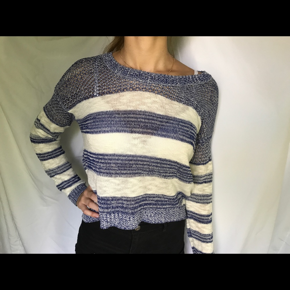 Striped Blue Sweater