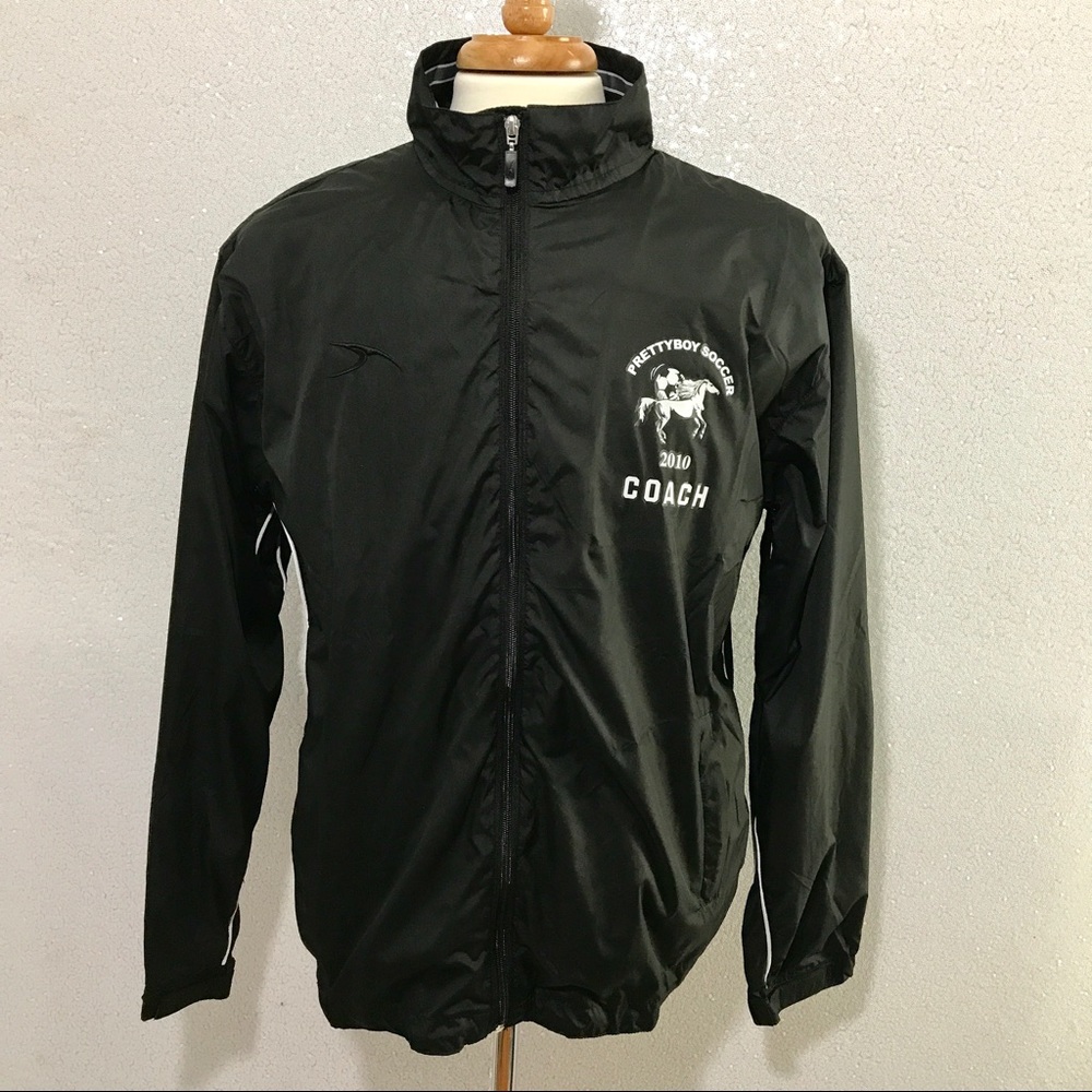 Men's black windbreaker various sizes