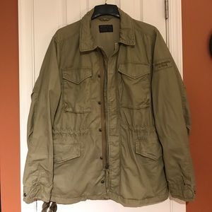 Brand new Abercrombie military style jacket size L