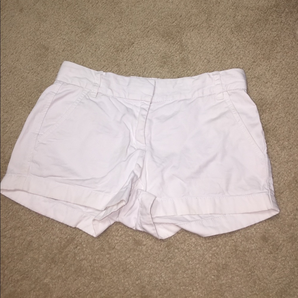 White J.Crew Chino Shorts!