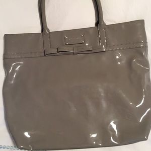 Grey Kate Spade purse