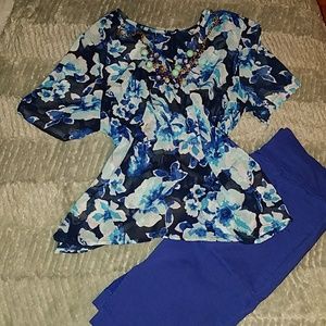 Floral blouse