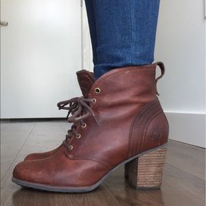 Timberland heeled booties