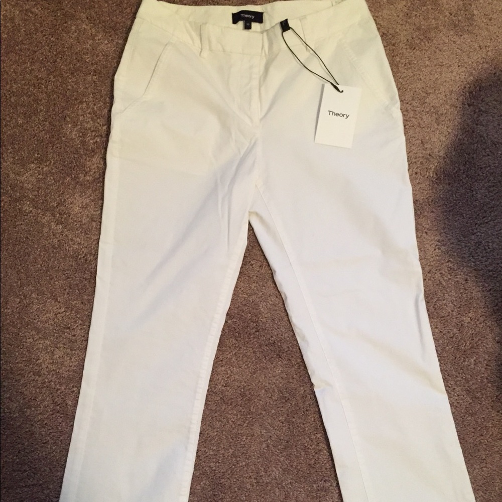 Theory chino pants new with tag- size 00