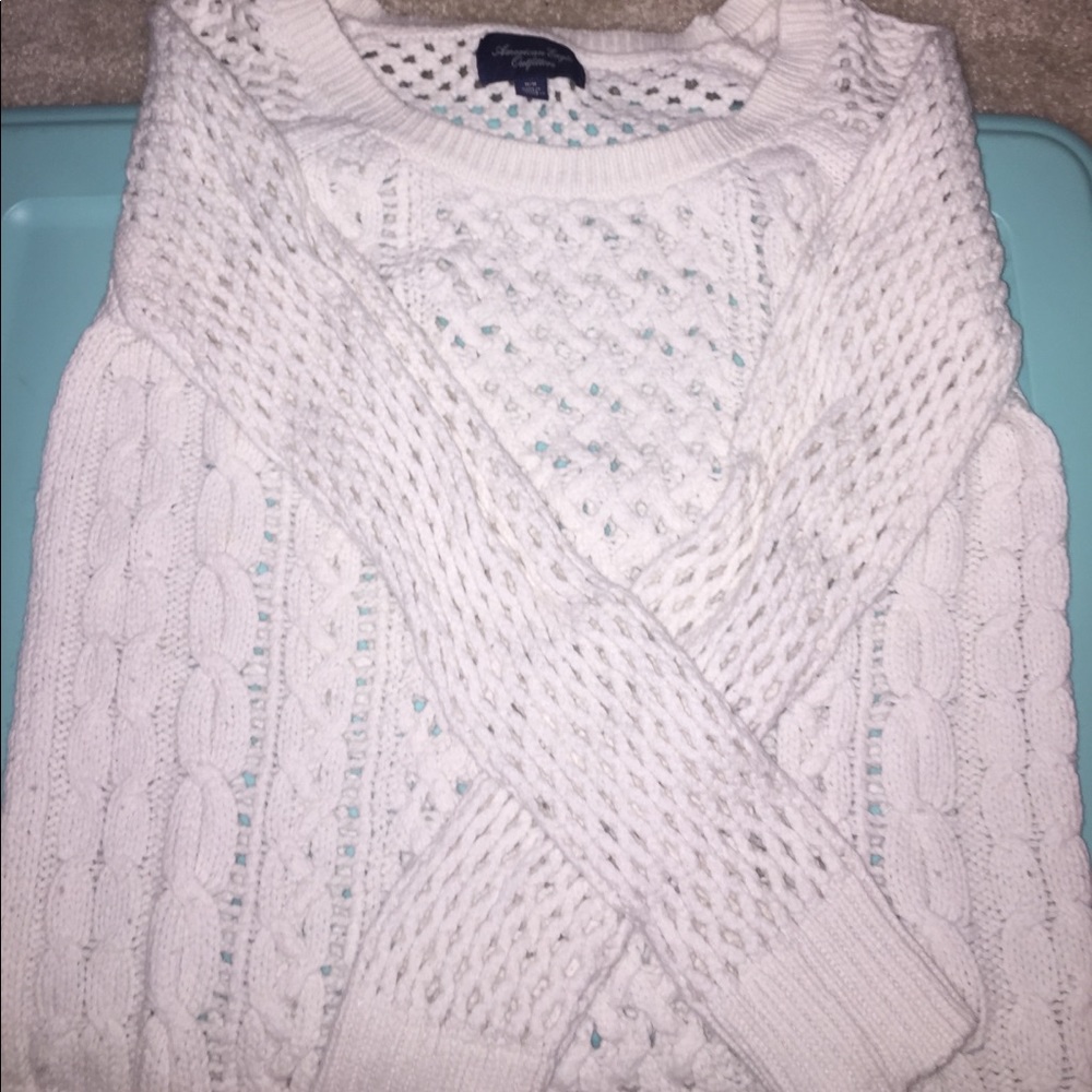 White American Eagle Outfitters Knit Sweater