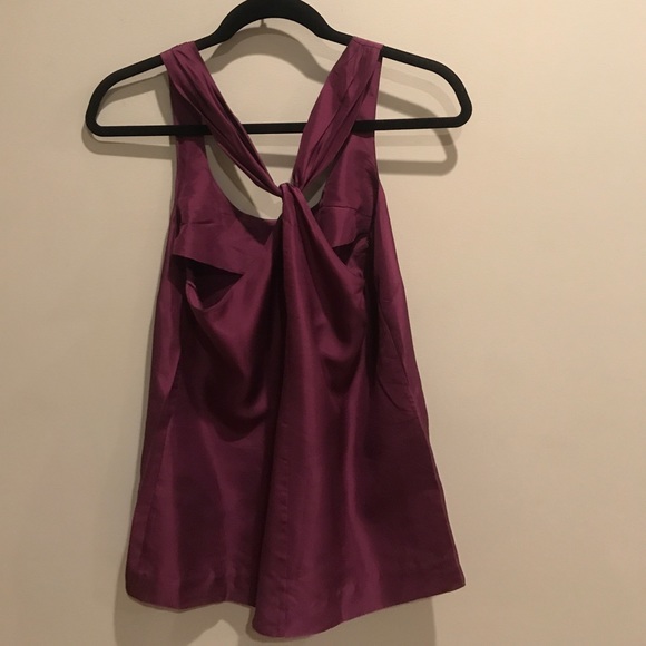 Purple J. Crew top; great with workwear or casual - Picture 3 of 3