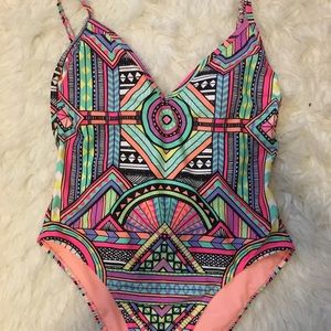 LA hearts One Piece bathing suit
